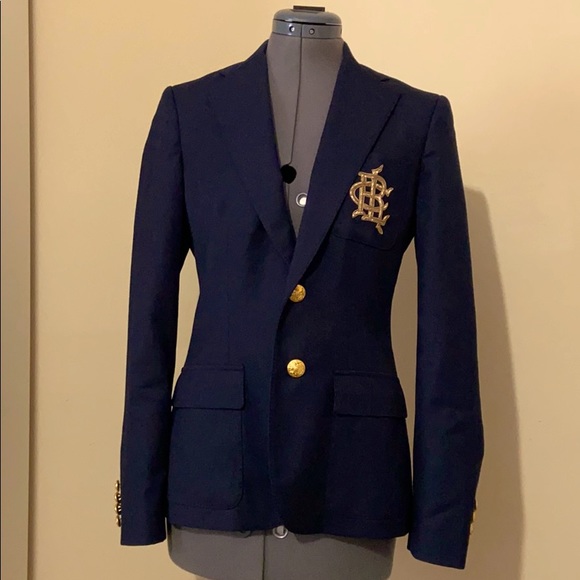 Ralph Lauren Blue Label Jackets & Blazers - Classic Navy Club Blazer with gold buttons by RL